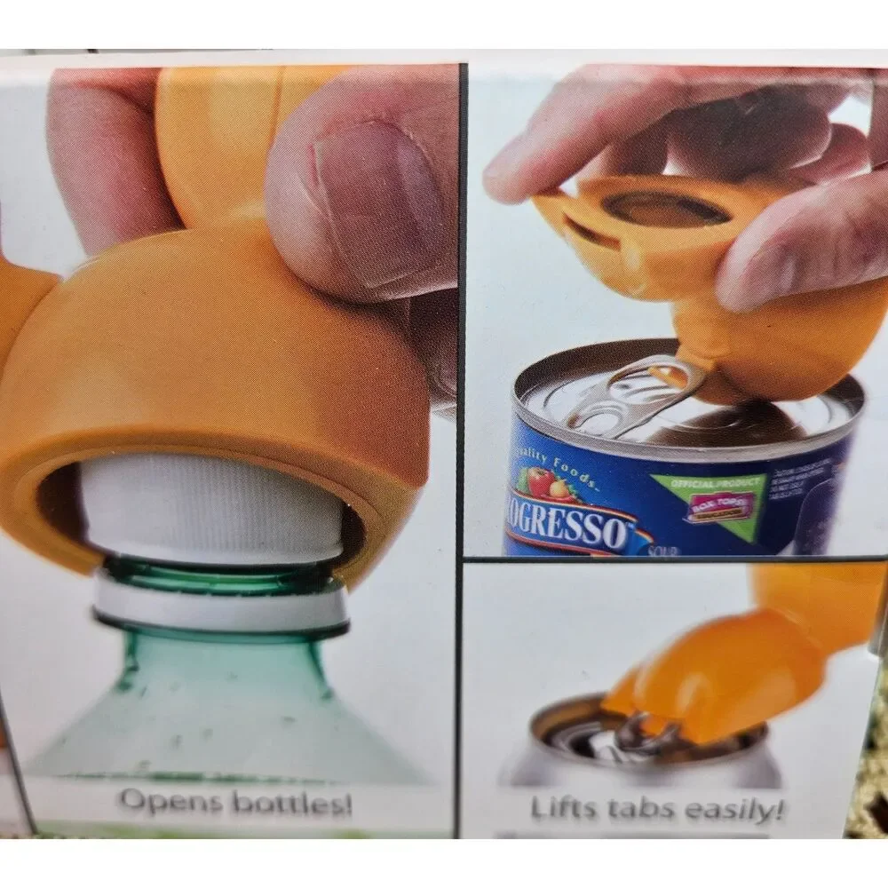NWT PrepWorks Progressive Kitty Cap 4-in-1 Bottle and Can Opener White_6